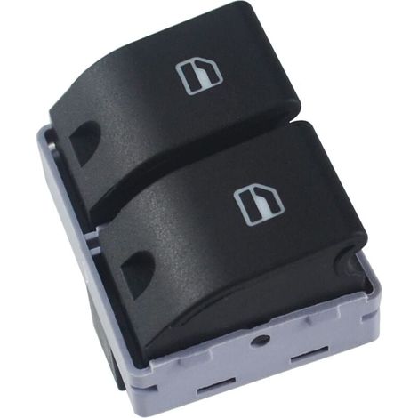 Electrique Bouton Fenetre 6Q0959858 Interrupteur Commande Leve Vitre pour Polo 9N Ibiza Cordoba, Non original (1/4)