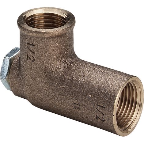 Assemblage d'angle 94478-926 en laiton rouge Rp1/2 x Rp1/2 x 45 mm