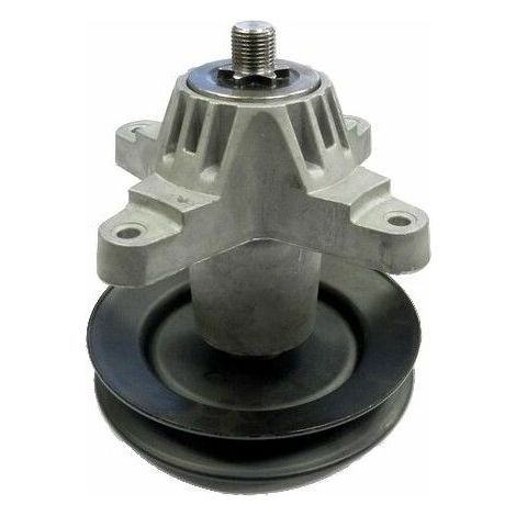 Palier de lame pour tracteur tondeuse 96/97 cm – Compatible MTD 618-04474 – Hauteur 158 mm – Entraxe 90 mm – Fixation étoile 6 pointes – Modèle MTD 96 ET