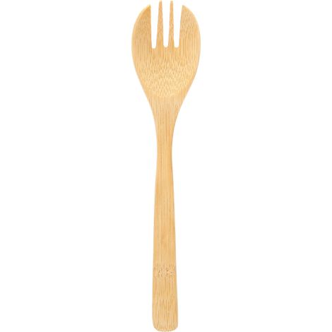 Ensemble de couverts de cuisine 2 en 1 résistant à la chaleur, comprenant une cuillère et une fourchette, pour la maison et le restaurant (20,8 x 4 cm). (1/5)