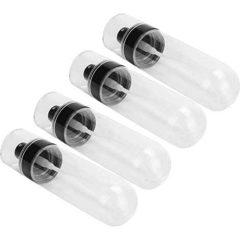 Lot de 4 flacons pulvérisateurs miniatures 100ml - Récipient vide rechargeable pour voyage et cosmétiques (1/5)