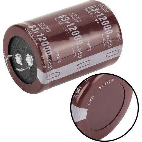 Stück Audio 63V 12000uF Filter HIFI Elektrolytkondensator 3550mm für Schaltungssteuerung (1/5)