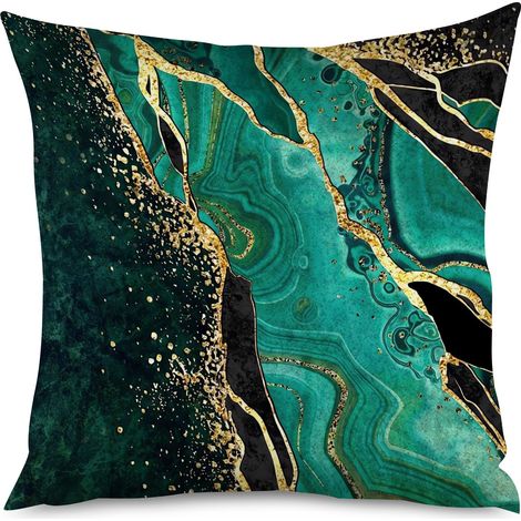 Housse de Coussin Marbre Moderne Déco Maison (1/5)
