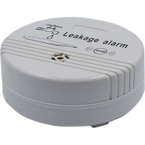 Wasserleckmelder, batteriebetriebener Wasserleckalarm, Sicherheitsalarm für Zuhause, einfach zu installierender Wasserleckmelder, 1 Stück