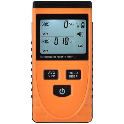 Testeur De NuméRique - DéTecteur De Rayonnement éLectromagnéTique, DosimèTre Portable Compteur avec ÉCran LCD, DéTecteur Radioactif pour Rayonnement ÉLectromagnéTique De Bureau À Domicile (1/5)
