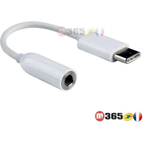 Câble Adaptateur USB Type C Mâle vers Jack 3.5mm Audio Femelle MICROson jack 3.5