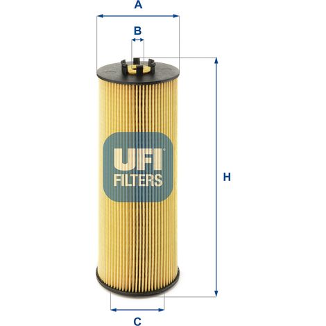 Filtro de aceite UFI 25.019.00