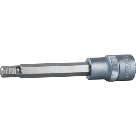 Douille tournevis 1/2" 6 pans male Diamètre 5 mm