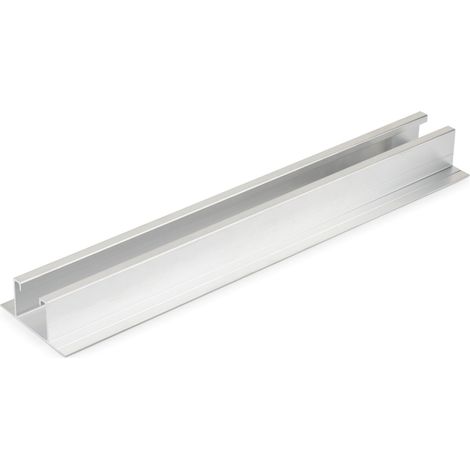 Profilé à ailettes pour fixation directe - Aluminium 80 x 35 - L.1250 - Boite de 2 (1/3)
