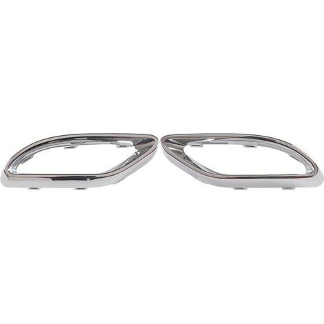 Auspuffblenden aus glänzendem Chrom, Ersatzteil für Mercedes-Benz ABCE GLC CLS Klasse W177 W247 W205 W213 X253 C257 (1/5)