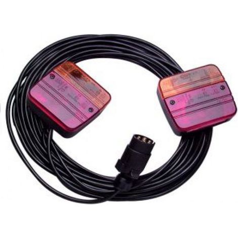 Kit de signalisation arrière 12V 7.5 mètres