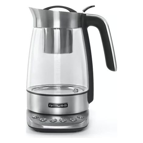 Hervidor 1,2L 2200W Muse MS320T Cristal