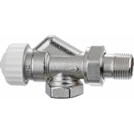 Corps thermostatique Heimeier Thermo Calypso Exact, axial, DN20 avec debitmetre