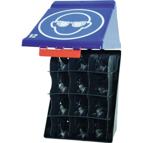 GEBRA Boîte de rangement de sécurité SecuBox - Maxi 12 bleue - 4902100 (1/3)