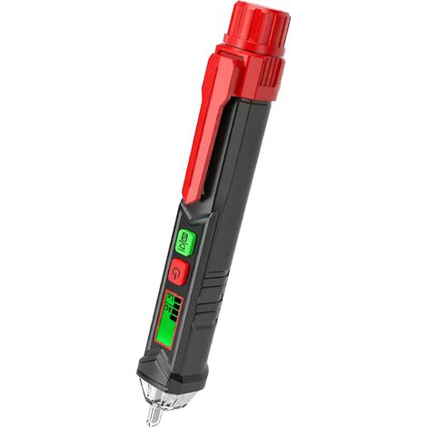 Comprobador de voltaje de CA sin contacto con forma de bolígrafo HABOTEST con alarma sonora y visual (1/5)
