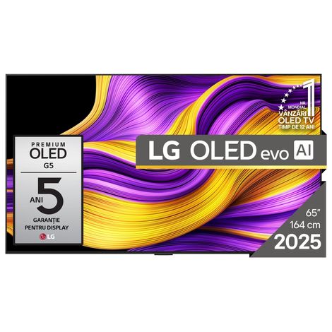 Lg OLED evo AI OLED65G51LW TV 165,1 cm (65”) 4K Ultra HD Smart TV Wi-Fi Nero
