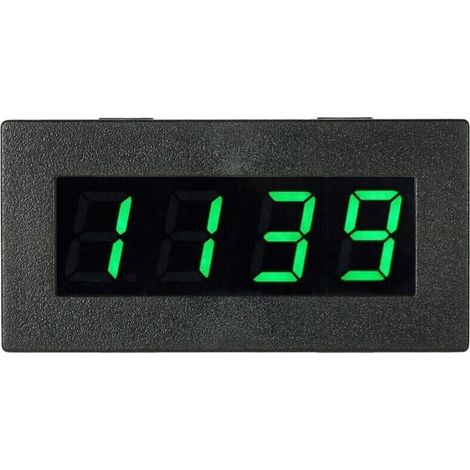Tachymetre Numerique De Haute Precision Avec Ecran Vert De 0,56 Pouce Mode De Mesure De La Vitesse, Noir, Affichage Led Vert (1/4)