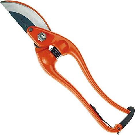 TX305 Cisailles de jardin Cisailles de jardin Tianxin Cisailles à branches, Sécateurs forgés, Orange, 225 mm