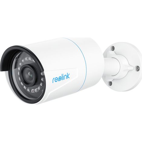 Reolink Caméra de Surveillance PoE 2K+ 5MP, Détection Personne et Véhicule, Vision Nocturne IR, RLC-510A Blanc (1/5)