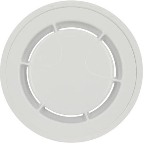Grille et bride pour siphon de sols souple - PVC blanc antimicrobien (1/5)