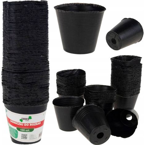 GARDENLINE 100 VASI PER SEMINA 75x55x67MM JAW9447