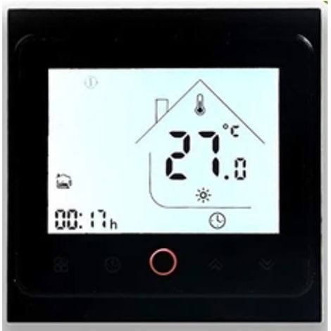 Termostato WiFi Beca BHT-002GBLW Nero (1/4)