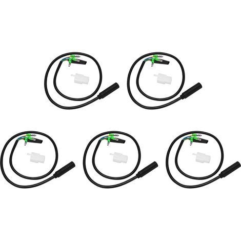 5X Câble D'Extension de Conversion de Câble de Conversion à 9 Broches Connecteur ÉTanche Câble D'Extension de de VéLo ÉLectrique 60 cm (1/5)