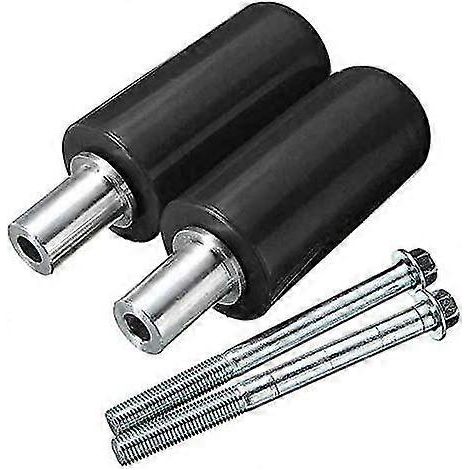 Universal Motorcycle Frame Slider Anti-collision Protector, Motorcycle Anti-drop Bar Fall Protectorblack2pcs (1/5)