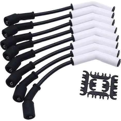 Câble d'allumage double silicone 8 mm 9070C pour moteur LS4 LTW4L7 (1/5)