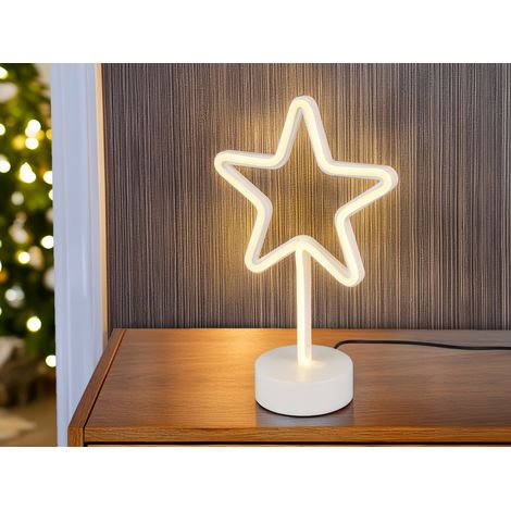 Deko LED Tischleuchte STAR Batterie- oder USB betrieben, Höhe 30cm (1/5)