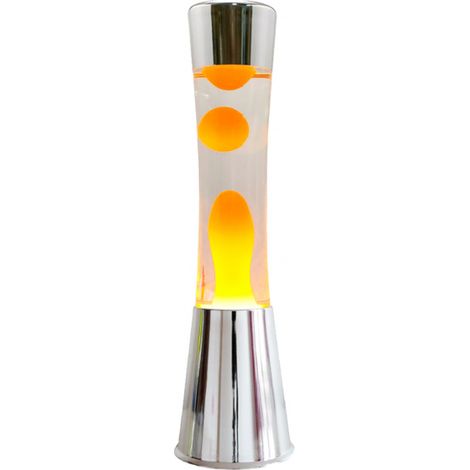 i-total Lampe Silber 40 cm modernes Design
