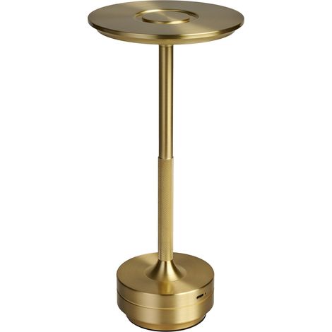 Lampe à poser TAK 2 doré 2700K-5000K 200lm 2W IP44 - EUROPOLE - 37992 (1/4)