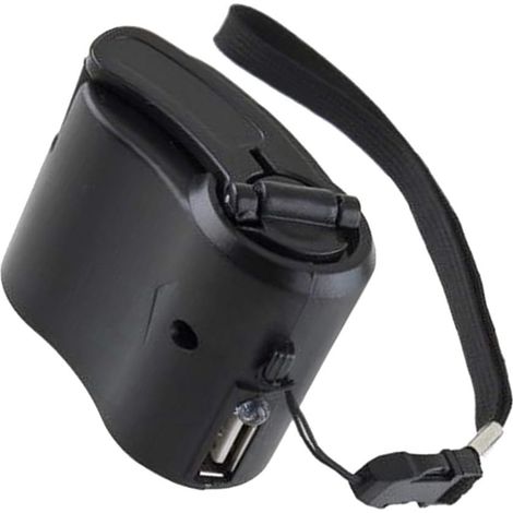 USB Portable Manivelle Chargeur de téléphone d'urgence MP4 Chargeur téléphone d'urgence Chargeur de Mobile Téléphone Manuel extérieur Alimentation-Fei Yu (1/4)