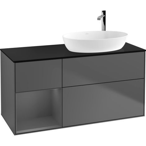 Villeroy & Boch F922GKGK Meuble sous lavabo Finion F92 (1/2)