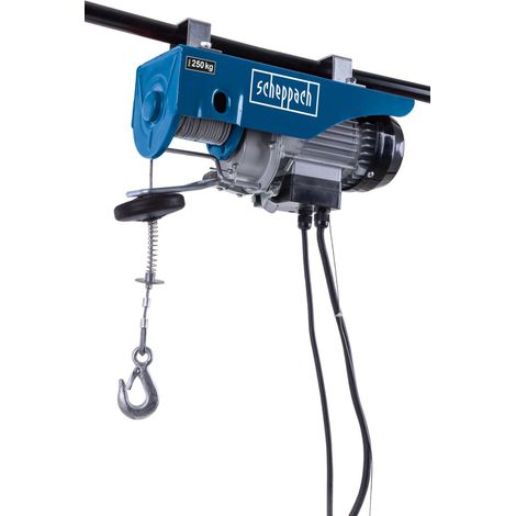 Pala elettrica SCHEPPACH - HRS300 - Carico max 250 kg - 250 W - Altezza di sollevamento tra 6 e 12 m (1/5)