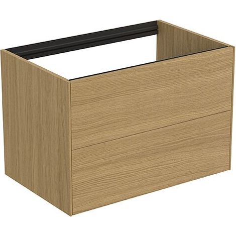 IDEAL STANDARD T4356Y6 meuble sous-lavabo Conca, 2 tiroirs (1/2)