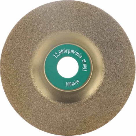 Disque de meulage diamanté 100mm, meule plate à surface diamantée pour polissage et affûtage, outil de ponçage professionnel, disque de lapidage 4 pouces (1/5)
