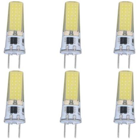 dimmbare G8 5W 2508 COB-LED-Lampen, energiesparend, einfach zu installieren, 360°-Abstrahlwinkel, 50.000 Stunden Lebensdauer, kaltweiß, 100–120 V (1/4)
