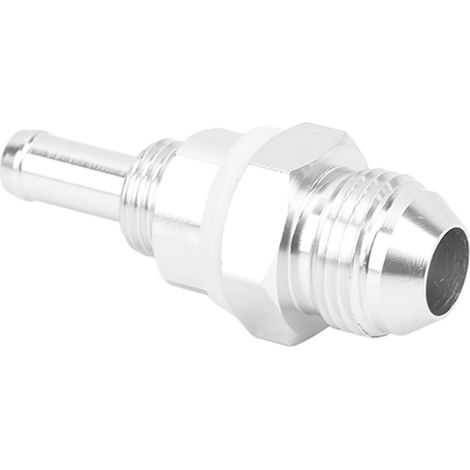 Raccord universel en aluminium pour réservoir de carburant, évasé mâle 8AN vers embout cannelé 5/16, pour voiture (1/5)