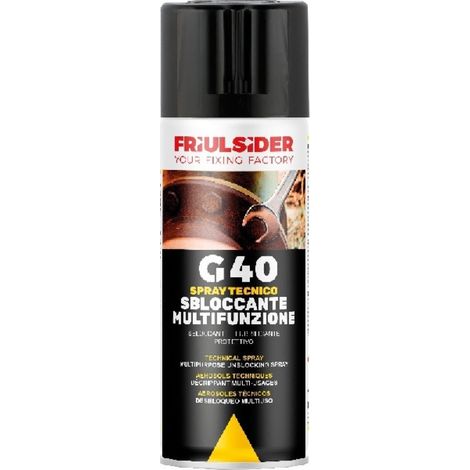 Spray sbloccante multifunzione 400ml friulsider g4000