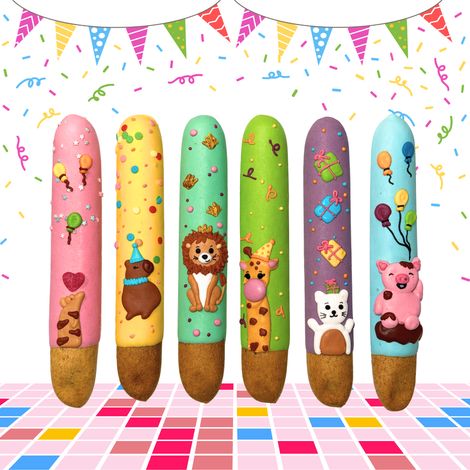 Dedos escarchados de edición limitada para fiestas en establos de Candy Horse