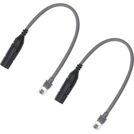 Adaptateur SPX Mâle vers RJ45, Connecteur Femelle, Adaptateur d'extension de Câble Satellite Rectangulaire pour Gen 3 V3, SPX vers Ethernet étanche pour une Utilisation en Extérieur (1/5)