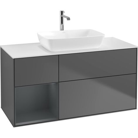 Villeroy & Boch F821HGGK Meuble sous-lavabo Finion F82 (1/2)