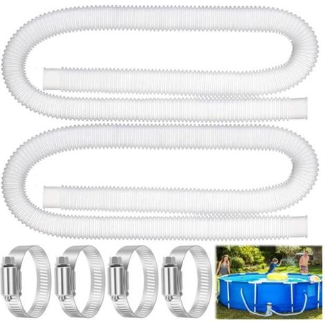 Tuyau pour Piscine Hors Sol - yd - 32mm - Flexible et Anti-fuite - Kit de Remplacement Pratique