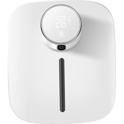 Distributeur de Mousse de Savon Automatique sans Contact,Étanche pour Salle de Bain et Cuisine - Blanc (1/5)