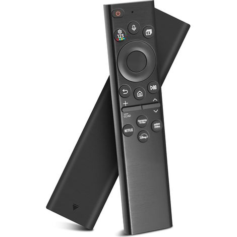 BN59-01385A Télécommande vocale Universelle de Rechange pour Samsung Smart TV avec 4 Touches de Raccourci, avec The Frame Neo QLED, Smart 4K Crystal UHD Series (1/5)