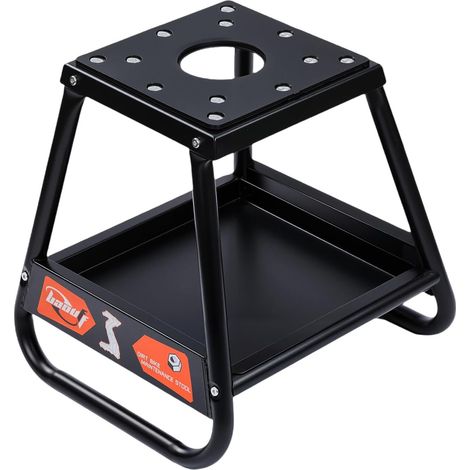 Support de réparation de moto robuste avec design amovible pour économiser de l'espace pour un rangement et un transport faciles d'entretien (1/5)