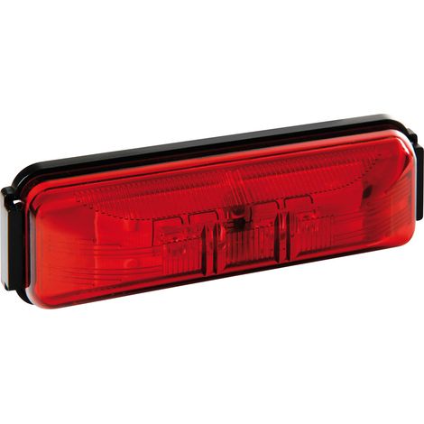 Luce decorativa - 4 Led - 24V - Rosso (1/5)
