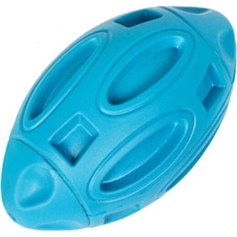1pcs Indestructible Blue Dog Toy, Dog Chew Toy, Rubber Squeaky Ball, Play Toy for Medium and Large Dogs MUMU (1/3)