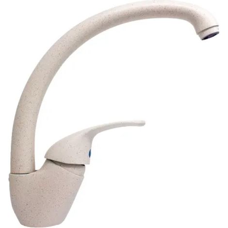 RUBINETTO MISCELATORE MONOCOMANDO PER LAVELLO SERIE KAPPA GRANITO AVENA 3/8   RUBINETTERIE EURORAMA S.P.A.